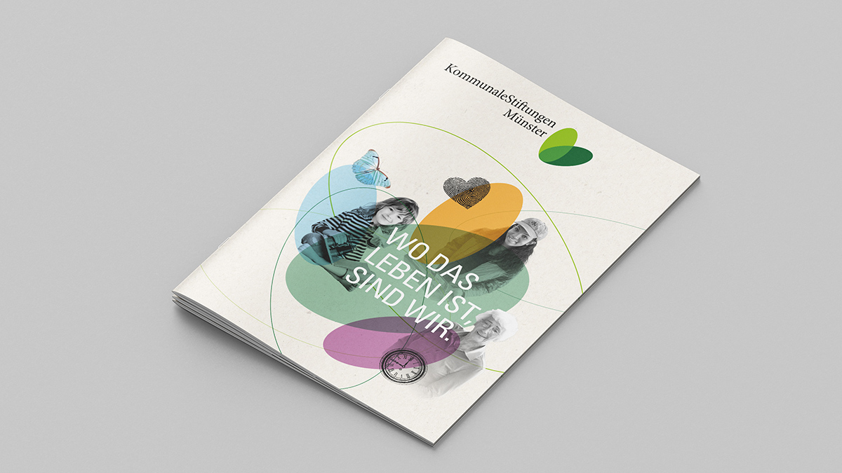 X und Y Design Kommunale Stiftungen Broschüre