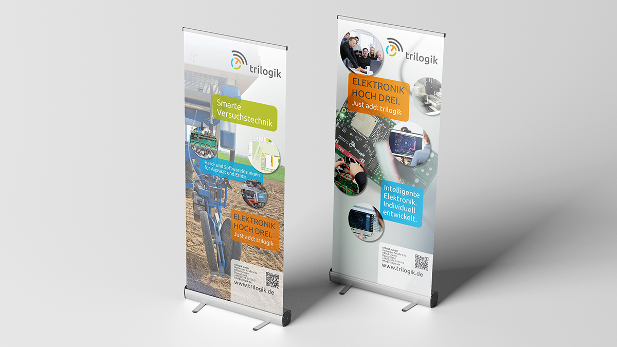 X und Y Design Trilogik Roll Up