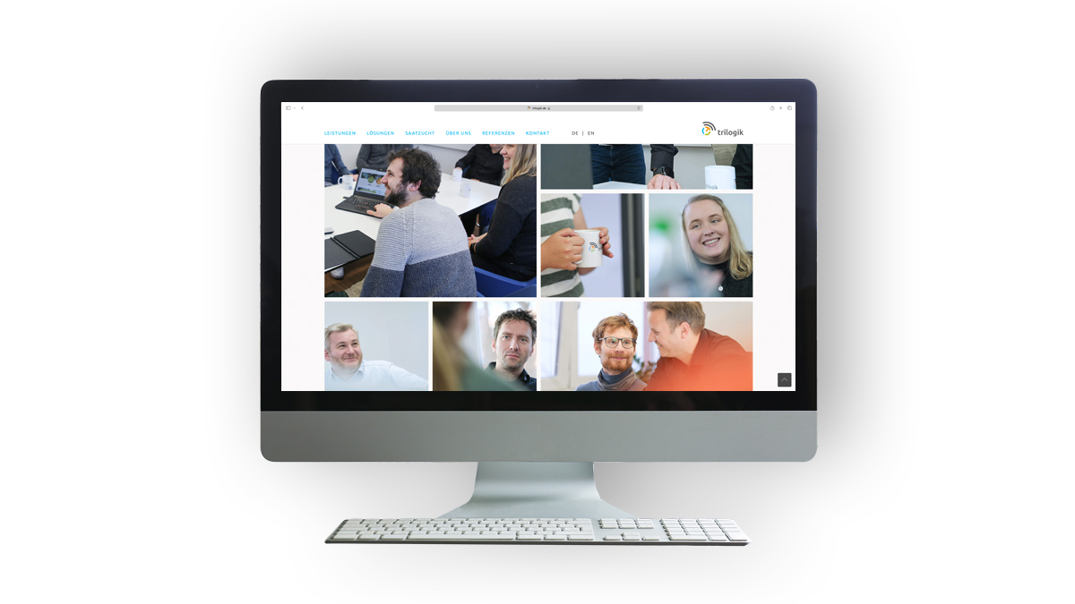 X und Y Design Trilogik Website